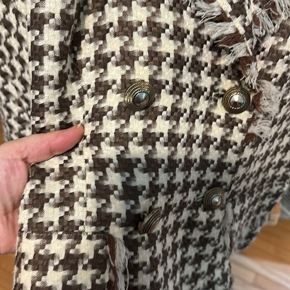 Vintage unlined light blazer size M #0122 - Picture 4 of 9